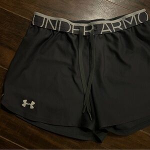 Under Armour Women's Gray Athletic Shorts